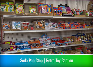 Soda Pop Stop - Retro Toy Section