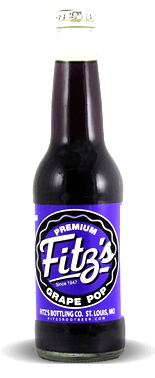 Fitz's Bottling Co. Premium Micro-Brewed Grape Pop - Soda Pop Stop