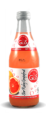 Gus (Grown-Up Soda) Star Ruby Grapefruit Soda - Soda Pop Stop