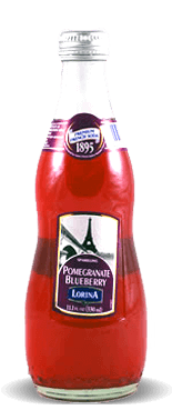 Lorina Sparkling Pomegranate Blueberry Premium French Soda - Soda Pop Stop