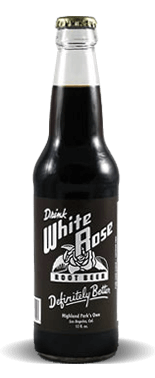 White Rose Springs Root Beer Soda - Soda Pop Stop