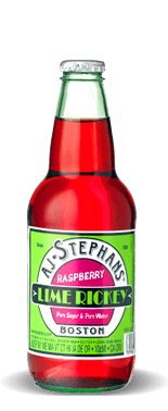 AJ Stephans Raspberry Lime Rickey - Soda Pop Stop