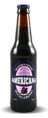 Americana Huckleberry Soda - Soda Pop Stop