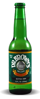 Dr. Brown's Extra Dry Ginger Ale - Soda Pop Stop