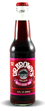 Dr. Brown's Black Cherry - Soda Pop Stop