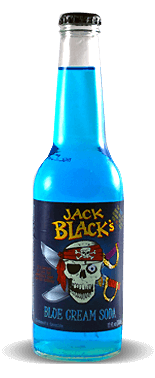 Jack Black's Blue Cream Soda - Soda Pop Stop