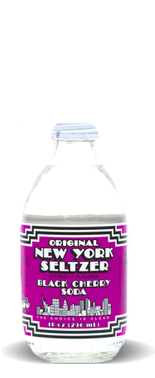 Original New York Seltzer - Black Cherry Soda - Soda Pop Stop