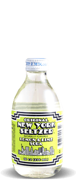 Original New York Seltzer - Lemon & Lime Soda - Soda Pop Stop