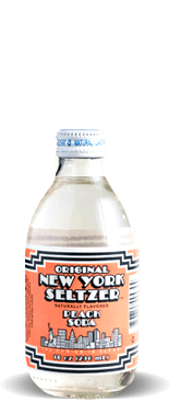 Original New York Seltzer - Peach Soda - Soda Pop Stop