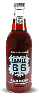 Route 66 Sodas Black Cherry – Soda Pop Stop