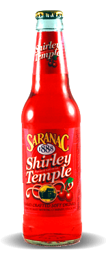 Saranac Shirley Temple Flavored Soft Drink - Soda Pop Stop