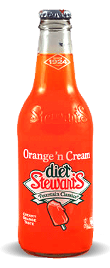 Stewart's Fountain Classics Diet Country Orange N' Cream Soda - Soda Pop Stop