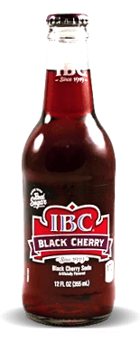 IBC Black Cherry Soda - Soda Pop Stop