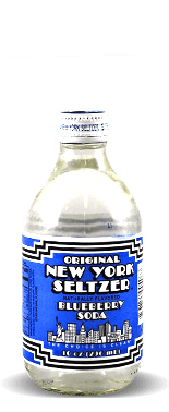 Original New York Seltzer Blueberry Soda - Soda Pop Stop