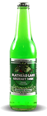 Flathead Lake Gourmet Soda: Granny-Apple | Soda Pop Stop